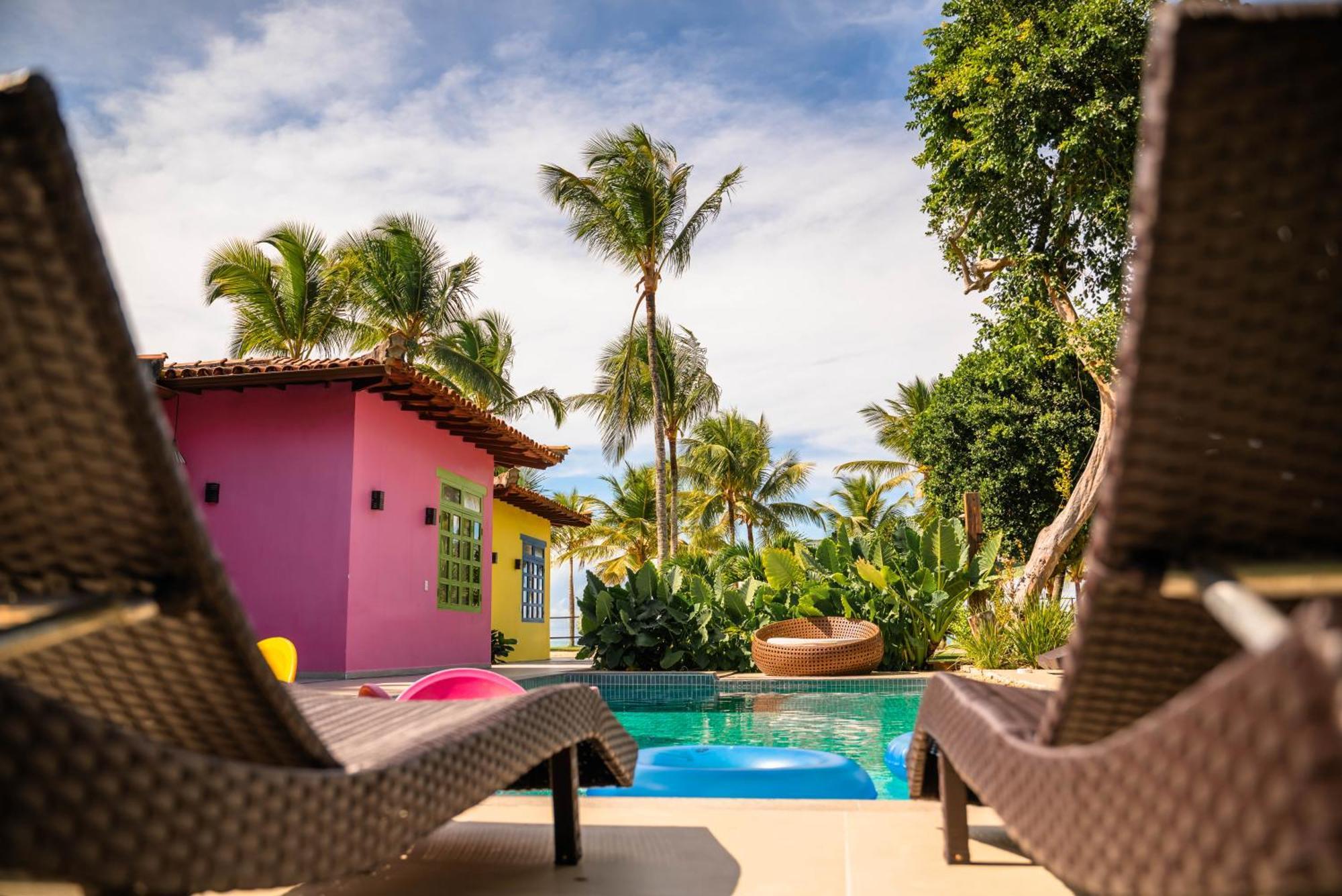 Pousada Villa Taina - Arraial D'Ajuda, Bahia ポルトセグロ エクステリア 写真