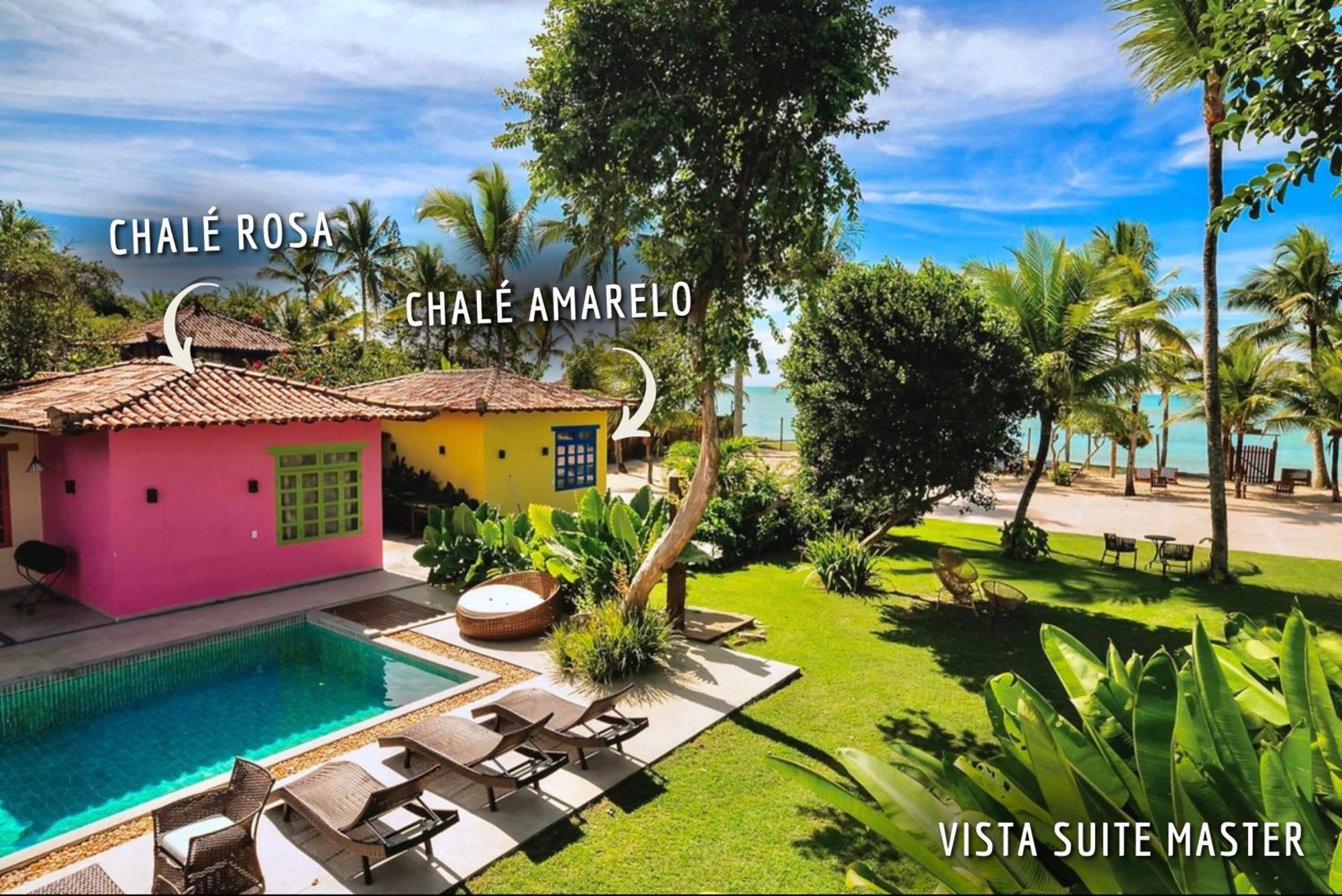 Pousada Villa Taina - Arraial D'Ajuda, Bahia ポルトセグロ エクステリア 写真